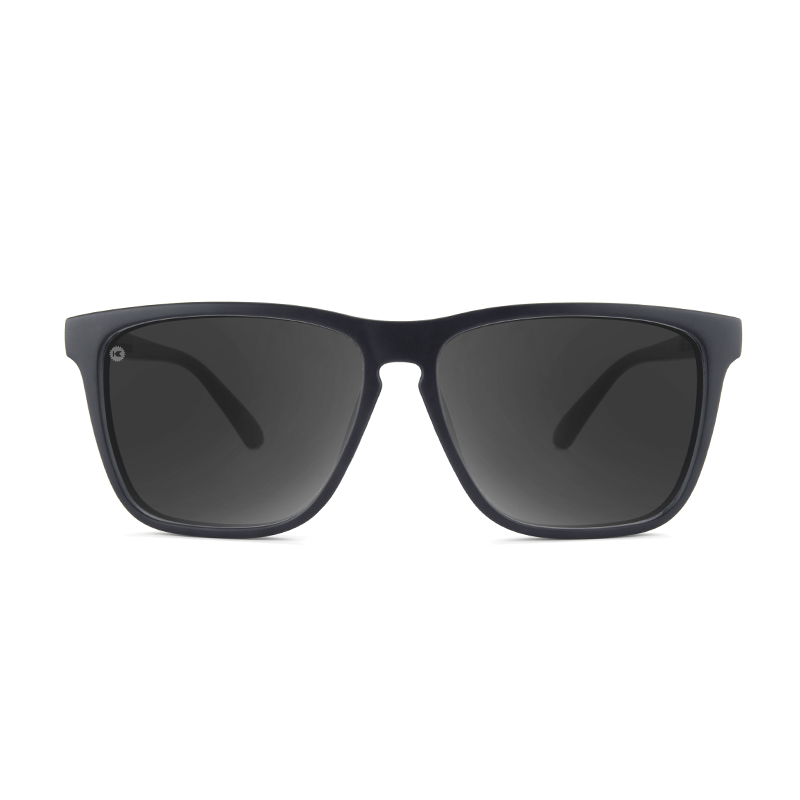 lenoor crown knockaround fast lanes sport sunglasses matte black smoke