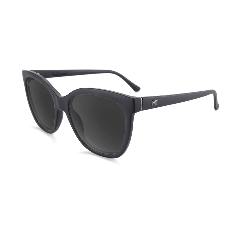 lenoor crown knockaround deja views sunglasses black on black