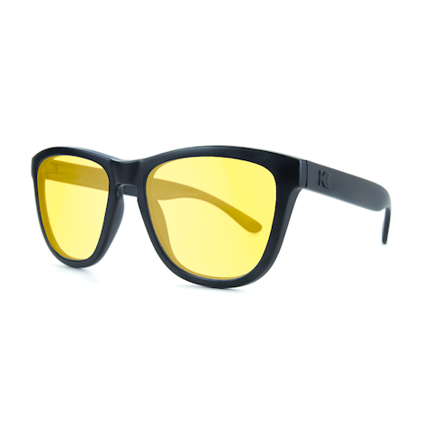 lenoor crown knockaround premiums sunglasses black blue light blocker