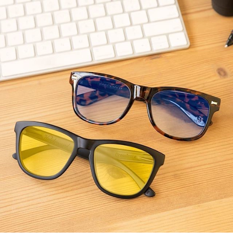 lenoor crown knockaround premiums sunglasses black blue light blocker