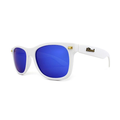 lenoor crown knockaround fort knocks sunglasses matte white moonshine