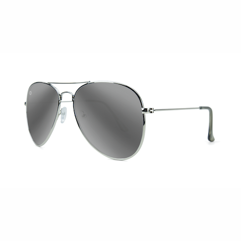 lenoor crown knockaround mile highs sunglasses silver silver