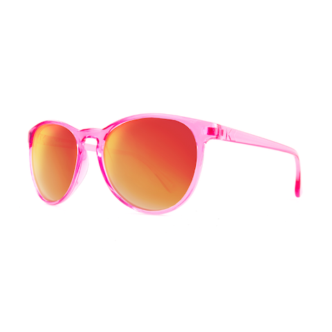 lenoor crown knockaround mai tais sunglasses candy pink red sunset