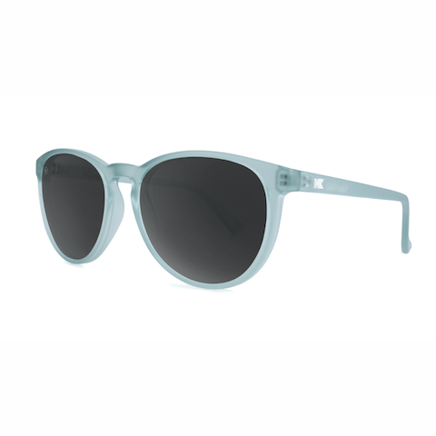 lenoor crown knockaround mai tais sunglasses frosted arctic blue smoke