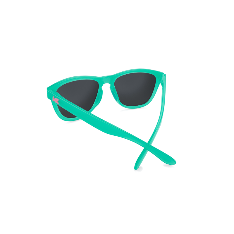 lenoor crown knockaround premiums sport sunglasses aquamarine fuschia