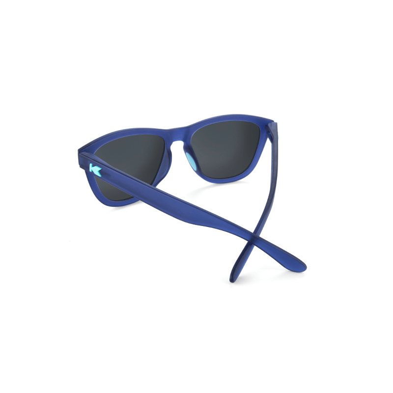 lenoor crown knockaround premiums sport sunglasses rubberized navy mint