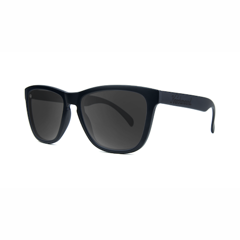 lenoor crown knockaround classics sunglasses black on black