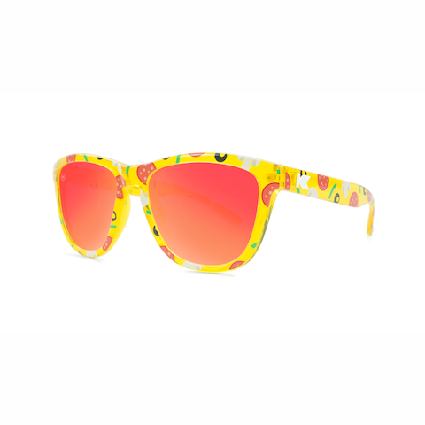 lenoor crown knockaround kids sunglasses pizza