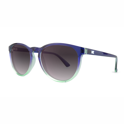 lenoor crown knockaround mai tais sunglasses indigo sky smoke gradient