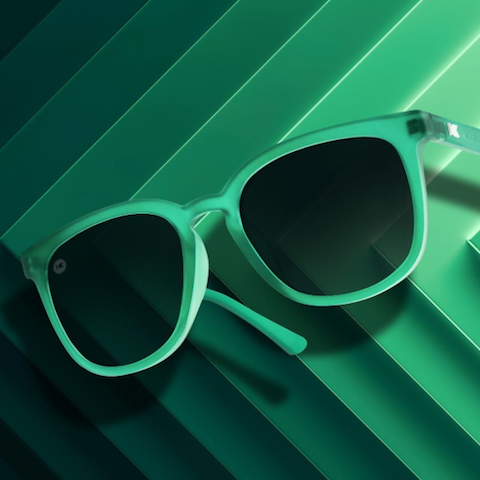 lenoor crown knockaround paso robles sunglasses emerald smoke