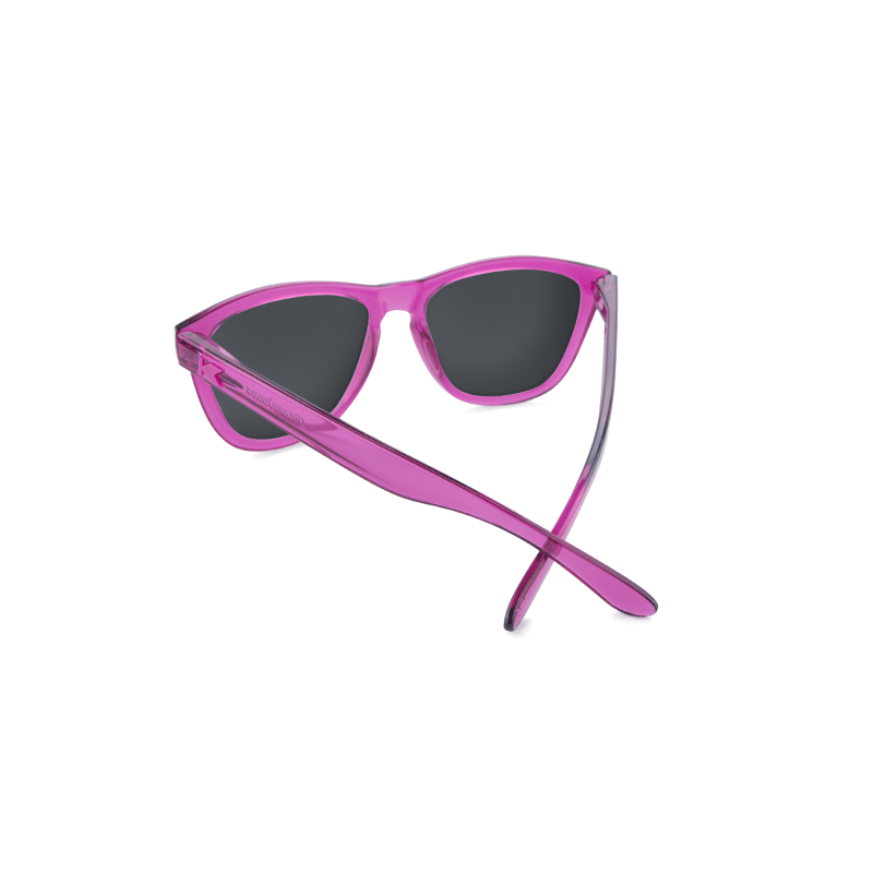 lenoor crown knockaround premiums sunglasses magenta monochrome