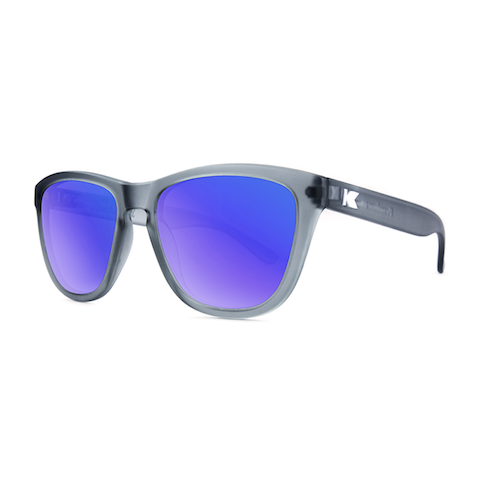 lenoor crown knockaround premiums sunglasses frosted grey moonshine