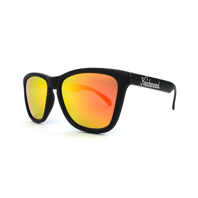 lenoor crown knockaround classics sunglasses black sunset