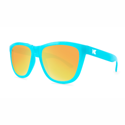 lenoor crown knockaround premiums sunglasses pool blue sunset