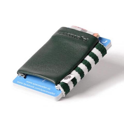 lenoor crown space wallet tropic green classic
