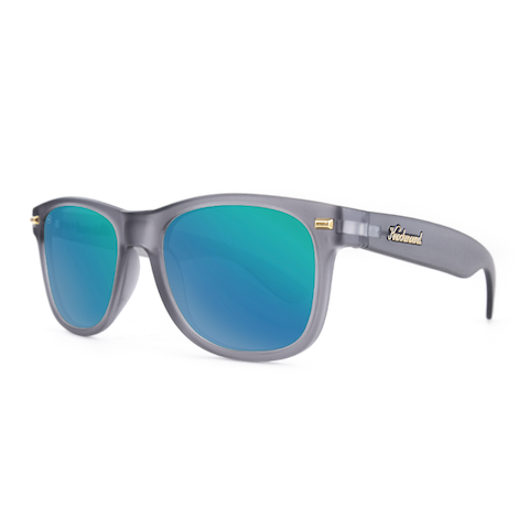 lenoor crown knockaround fort knocks sunglasses frosted grey green moonshine