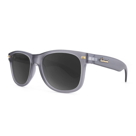 lenoor crown knockaround fort knocks sunglasses frosted grey smoke