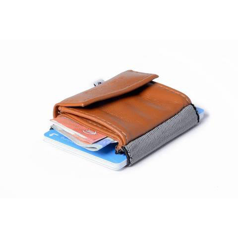 lenoor crown space wallet smokey hazelnut 2.0 push